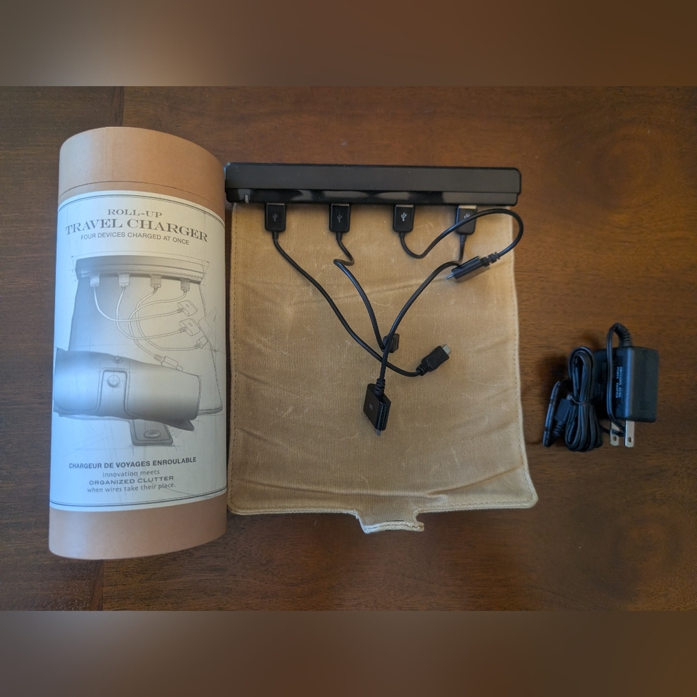 RH Roll-up Travel Charger